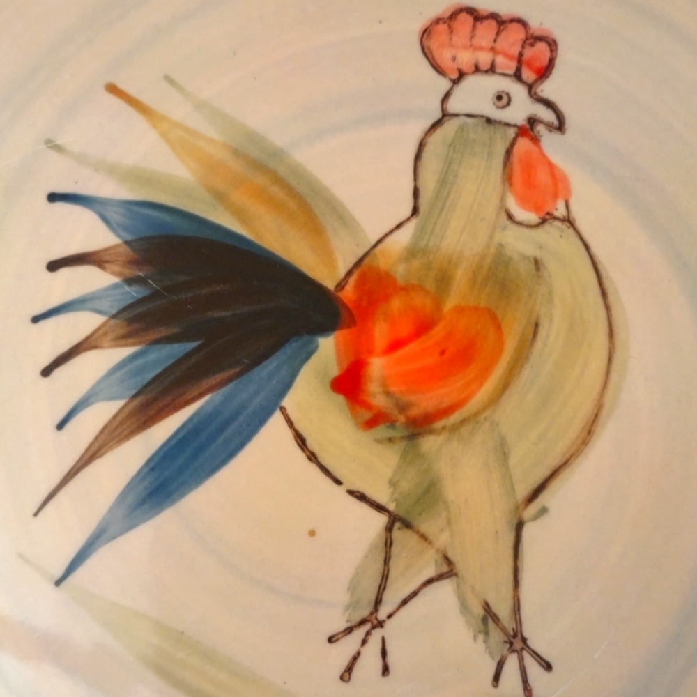 Royal Norfolk rooster plate - Picture 5 of 8